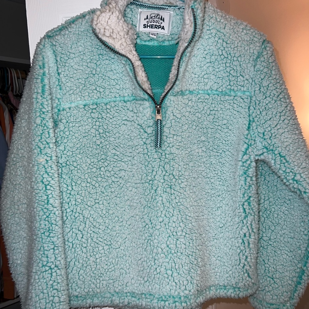 Girl’s Sherpa Pullover